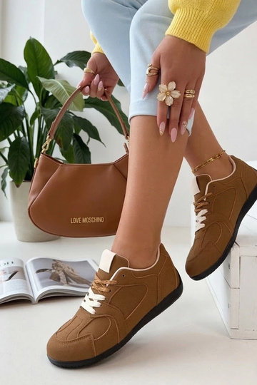 Zapatillas deportivas de baloncesto para mujer marrones Amaryllis