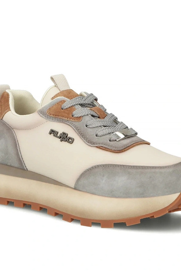 Zapatos de piel color arena con plataforma Filippo 2