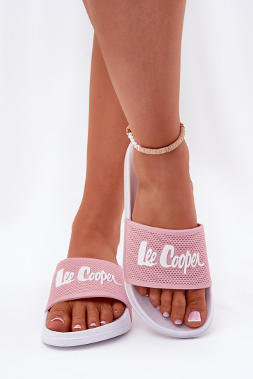Zapatillas de mujer Lee Cooper LCIN-26-07-4159 color rosa 2