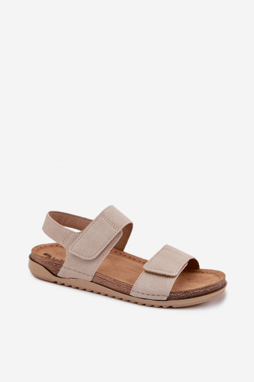 Sandalias de mujer Inblu AA000070 beige