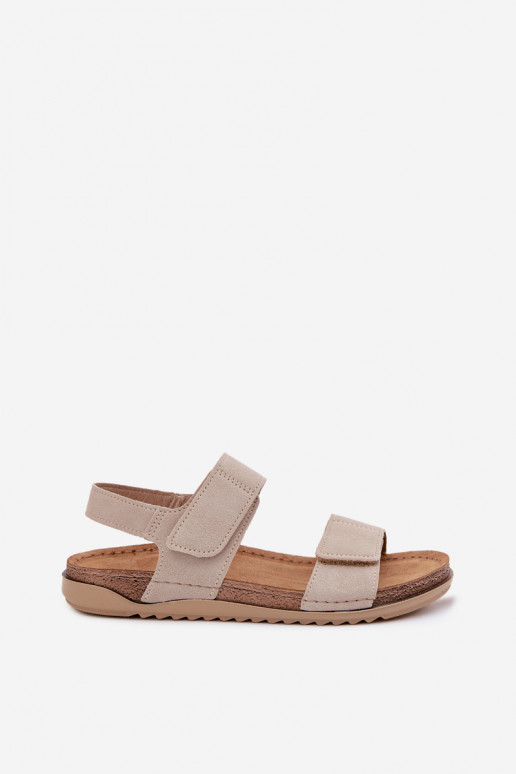 Sandalias de mujer Inblu AA000070 beige
