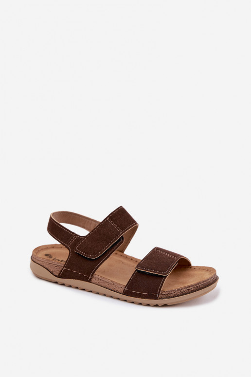 Sandalias de mujer Inblu AA000070 color marrón