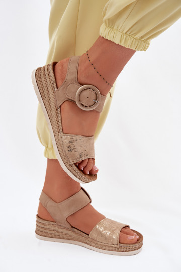 Sandalias de mujer Inblu RV000013 color marrón