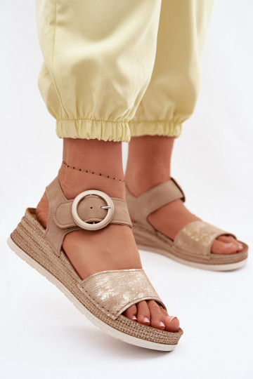 Sandalias de mujer Inblu RV000013 color marrón 2