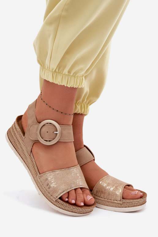 Sandalias de mujer Inblu RV000013 color marrón