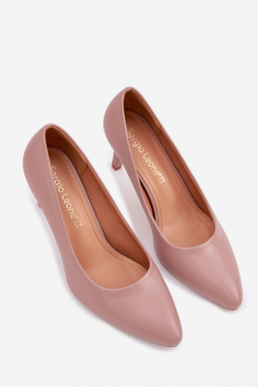 zapatos de tacón alto Eko Piel Sergio Leone 1336 LaAendoAe