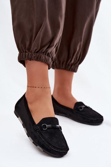 Mocasines para mujer color negro Olisa