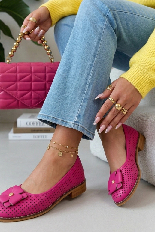 Bailarinas de piel rosa con diseño...