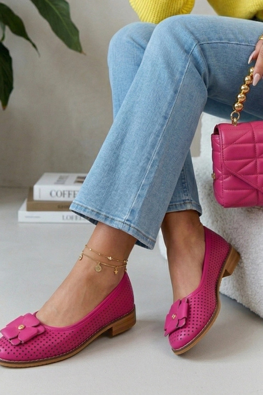 Bailarinas de piel rosa con diseño...