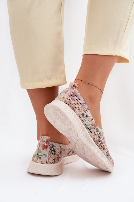 Ante calado zapatos Femenino Colores diferentes Eliva