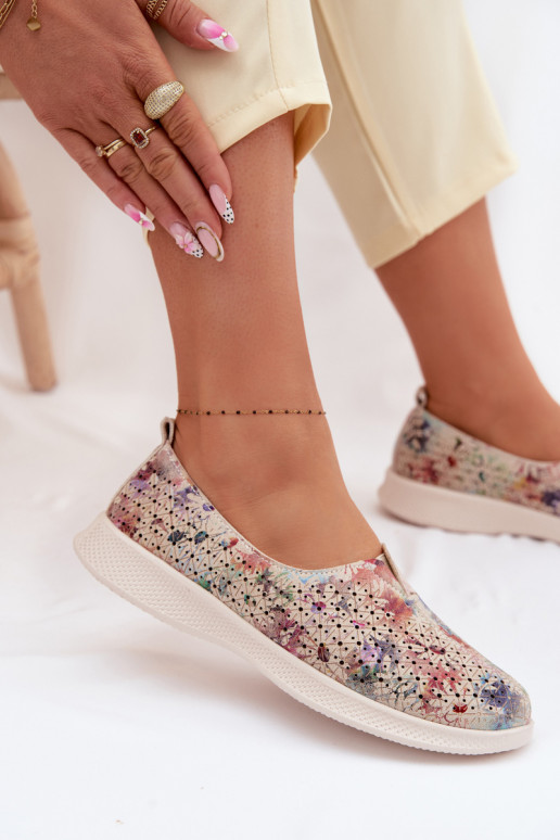 Ante calado zapatos Femenino Colores diferentes Eliva