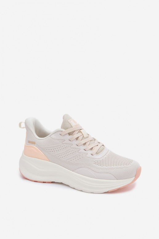 zapatillas Femenino con una plataforma beige Gelirae