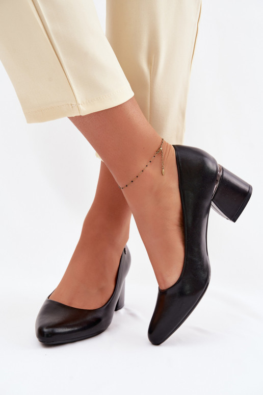 Zapatos con tacones Vinceza 62292 de color negro