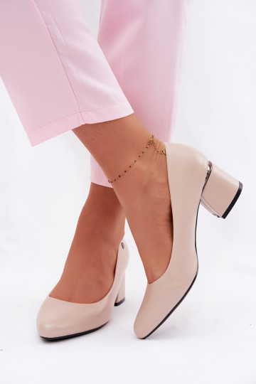 Zapatos con tacones Vinceza 62292 beige