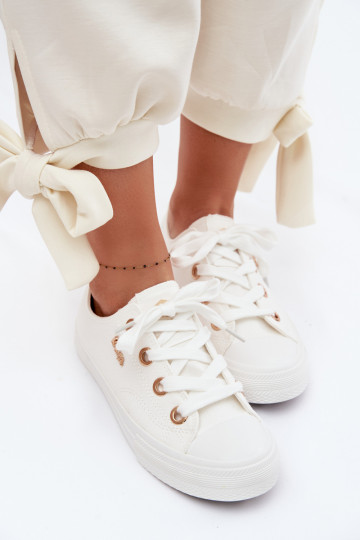 Zapatos casuales Lee Cooper LCIN-26-02-4068 blancos