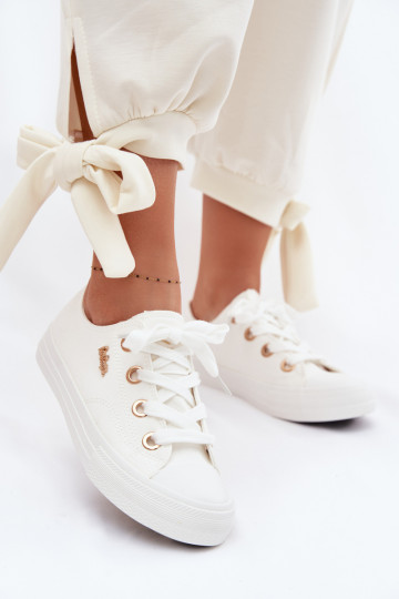 Zapatos casuales Lee Cooper LCIN-26-02-4068 blancos 2