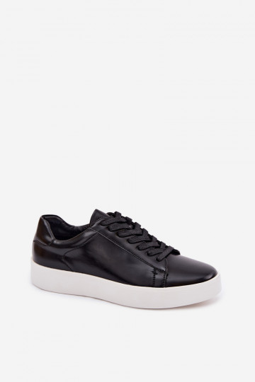 Zapatos deportivos para hombre de piel sintética negros Velton
