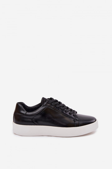 Zapatos deportivos para hombre de piel sintética negros Velton 2