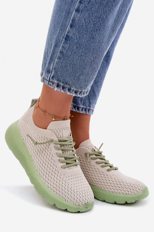  zapatillas Femenino beige Helinae