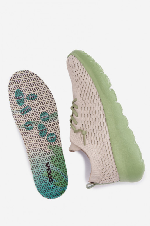  zapatillas Femenino beige Helinae