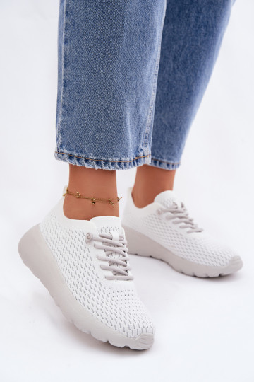 Zapatos deportivos para mujer blancos Helinae 2