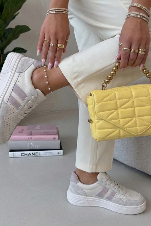 Zapatillas deportivas color arena de...