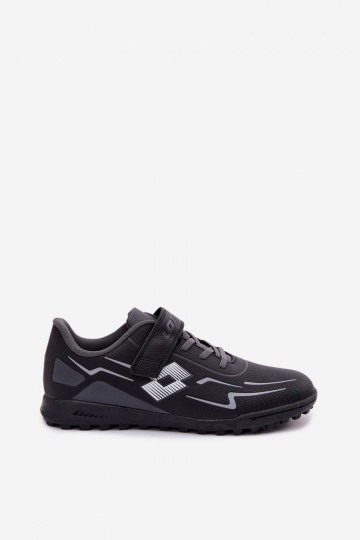 Zapatillas deportivas para niños LOTTO KOBALTO 2601520 color negro y gris 2