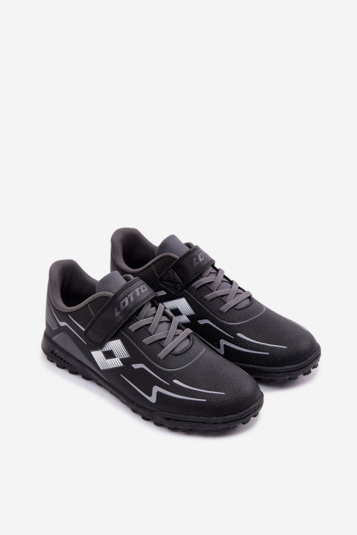 zapatos zapatillas de deporte para niños Juventud LOTTO KOBALTO 2601520 Negro y-color gris