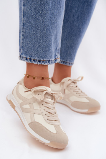 Zapatillas modelo zapatos. Femenino Vinceza 11674 beige 2