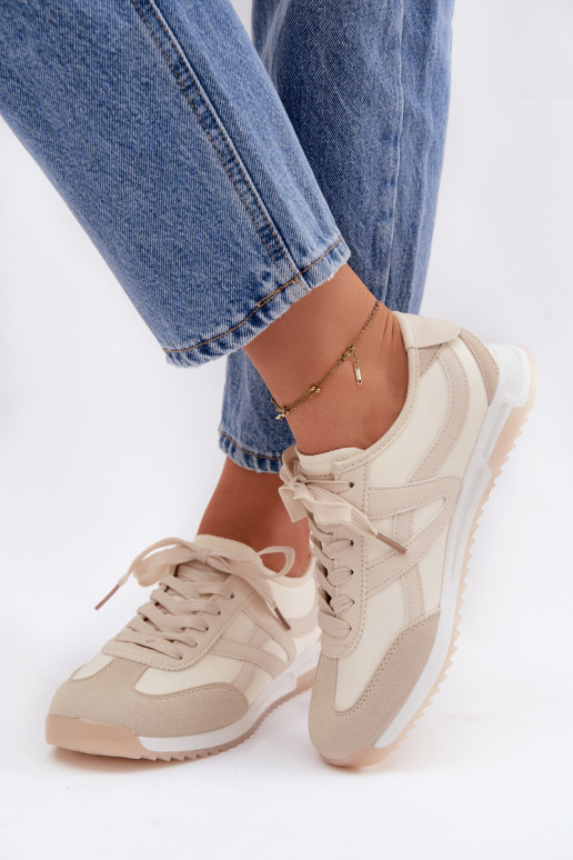 Zapatillas modelo zapatos. Femenino Vinceza 11674 beige