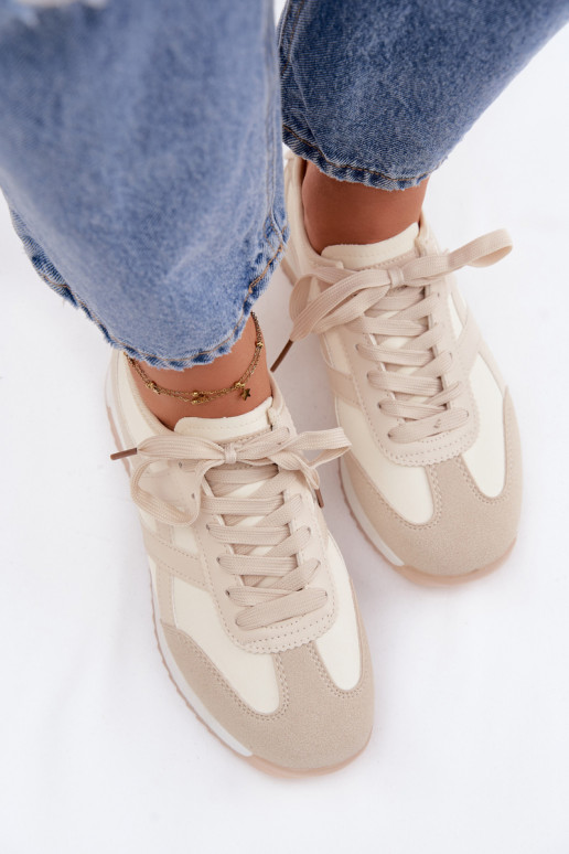 Zapatillas modelo zapatos. Femenino Vinceza 11674 beige