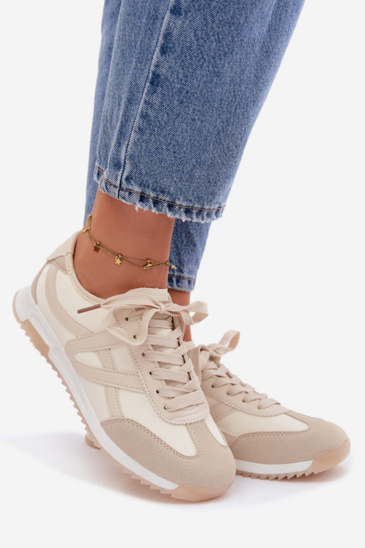 Zapatillas modelo zapatos. Femenino Vinceza 11674 beige