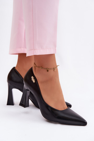 Estilo elegante Zapatos con tacones Vinceza 62276 de color negro 2