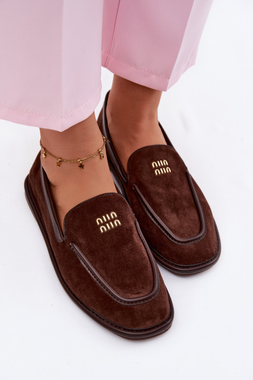 isósceles mocasines de mujerLamóAką Vinceza 62271 CzekoladoAe