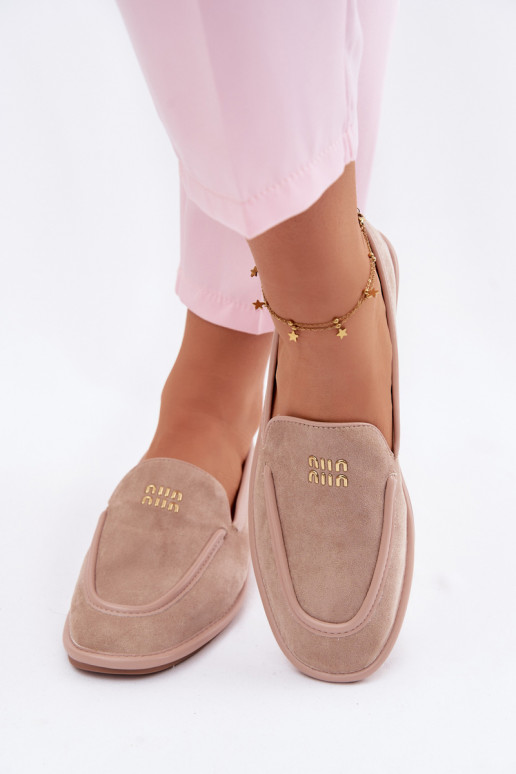 isósceles mocasines de mujerLamóAką Vinceza 62271 beige