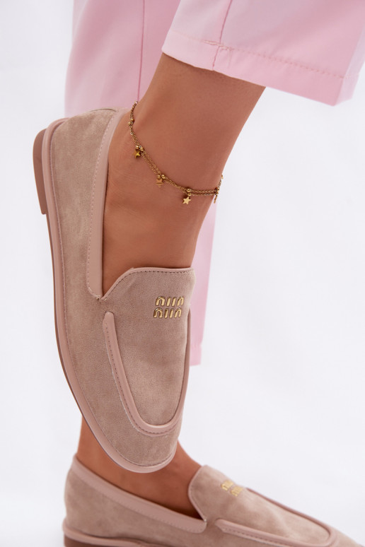 isósceles mocasines de mujerLamóAką Vinceza 62271 beige