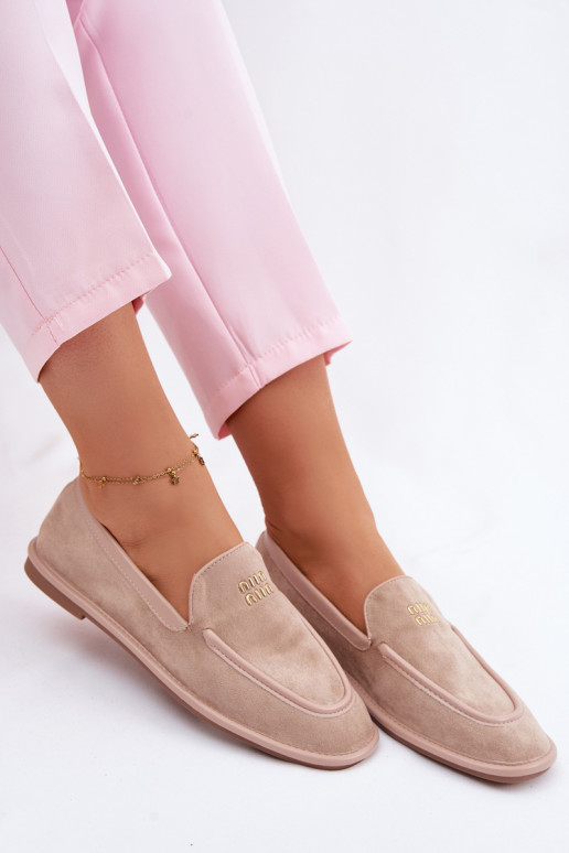 isósceles mocasines de mujerLamóAką Vinceza 62271 beige