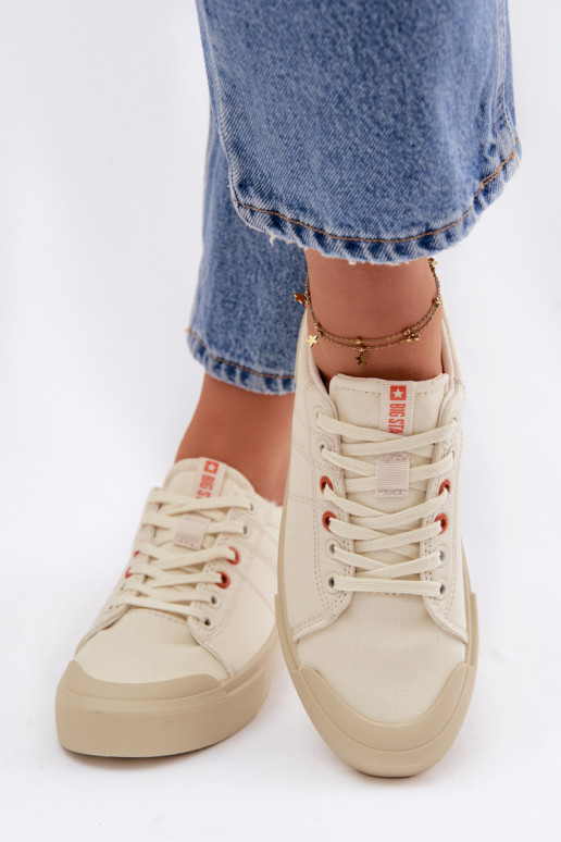 Zapatos de ocio Big Star NN274445 Memory Foam System beige