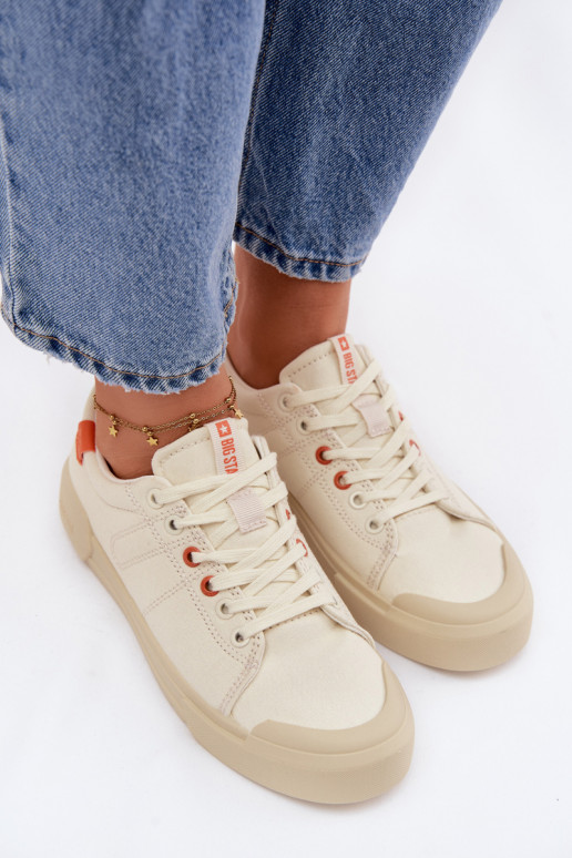 Zapatos de ocio Big Star NN274445 Memory Foam System beige