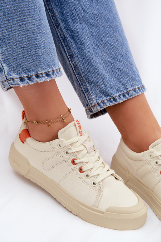 Zapatos de ocio Big Star NN274445 Memory Foam System beige