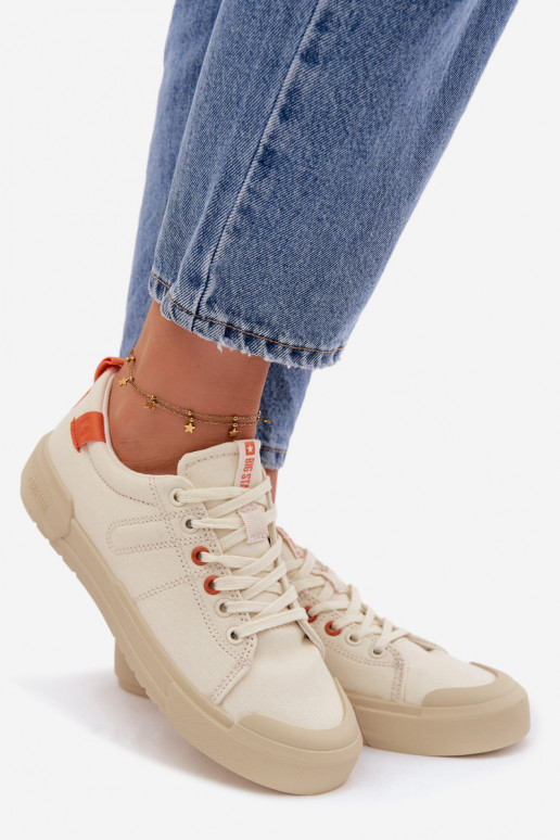 Zapatos de ocio Big Star NN274445 Memory Foam System beige