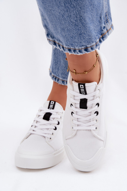 Zapatos de ocio Big Star NN274444 Memory Foam System el color blanco