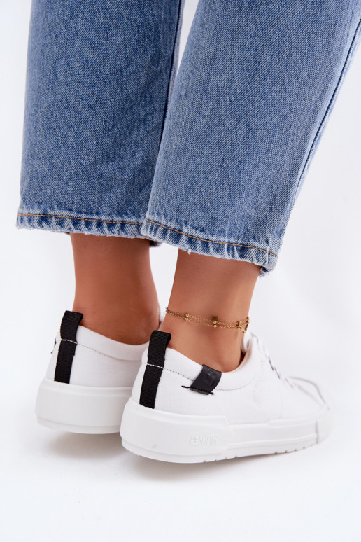 Zapatos de ocio Big Star NN274444 Memory Foam System el color blanco