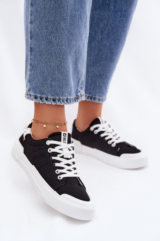 Zapatos de ocio Big Star NN274446 Memory Foam System de color negro