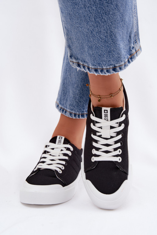 Zapatos de ocio Big Star NN274446 Memory Foam System de color negro