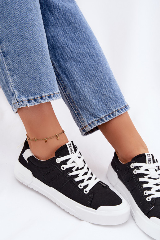 Zapatos de ocio Big Star NN274446 Memory Foam System de color negro