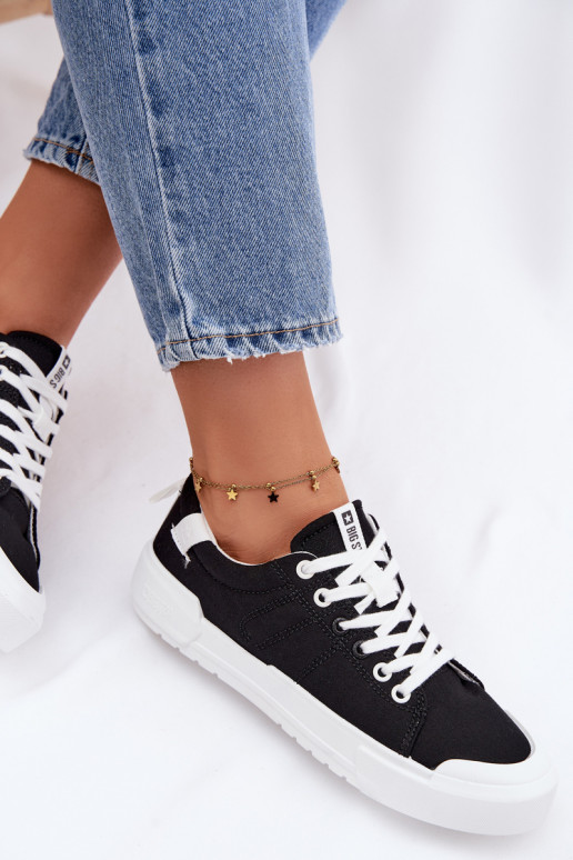 Zapatos de ocio Big Star NN274446 Memory Foam System de color negro