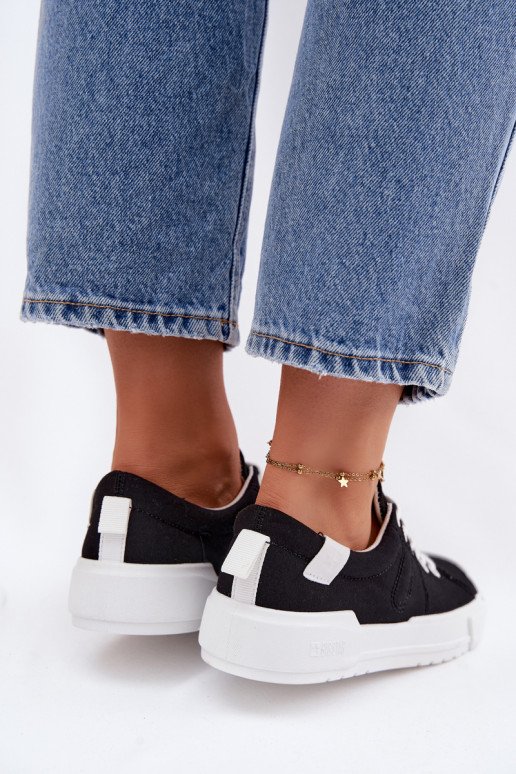 Zapatos de ocio Big Star NN274446 Memory Foam System de color negro