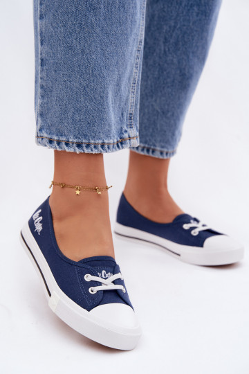 Zapatillas Zapatos de ocio Lee Cooper LCEN-26-31-4355 azul oscuro 2