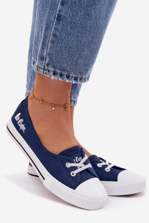 Zapatillas Zapatos de ocio Lee Cooper LCEN-26-31-4355 azul oscuro